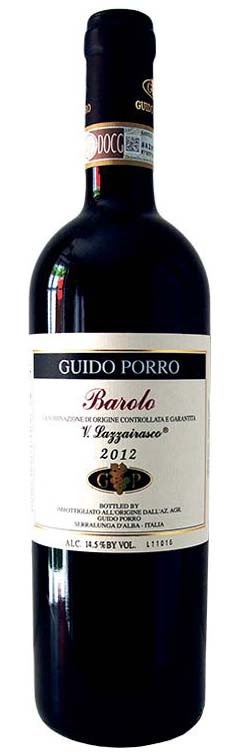 2012 Guido Porro Barolo Vigna Lazzairasco