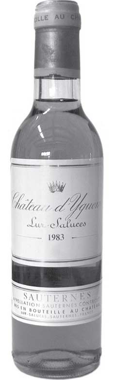 1983 Château d'Yquem Lur Saluces Sauternes