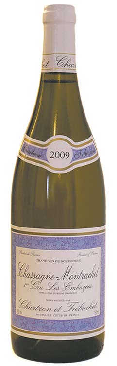 2009 Chartron et Trébuchet Chassagne-Montrachet Les Embazées